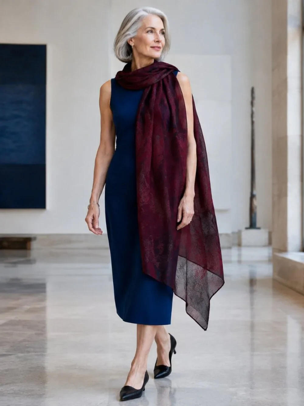 Echo elegant scarf
